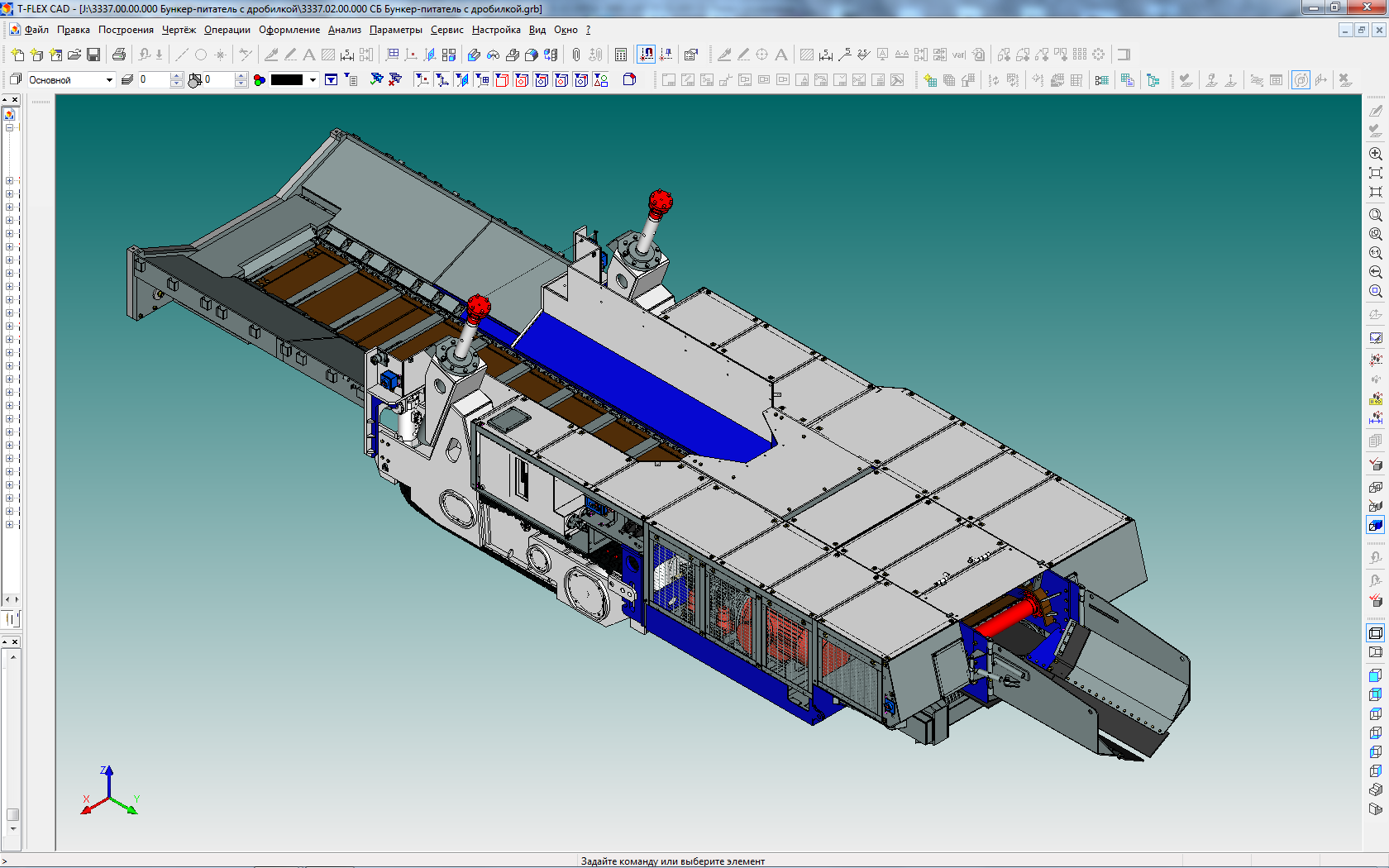Development of software system for the production of marine equipment