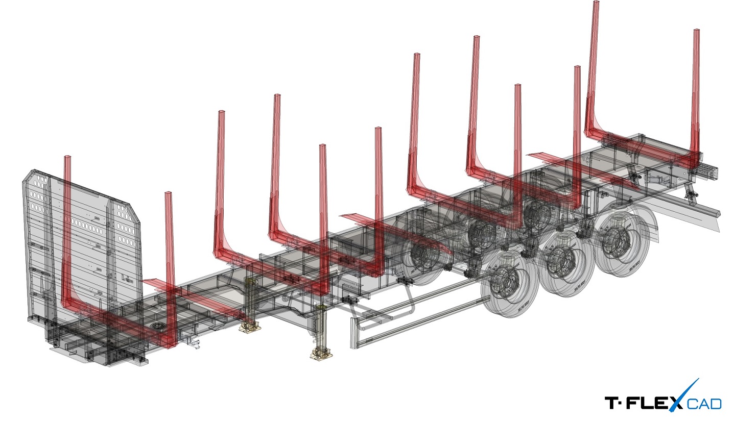 log-semi-trailer