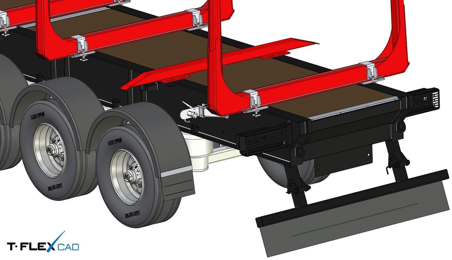 log-semi-trailer