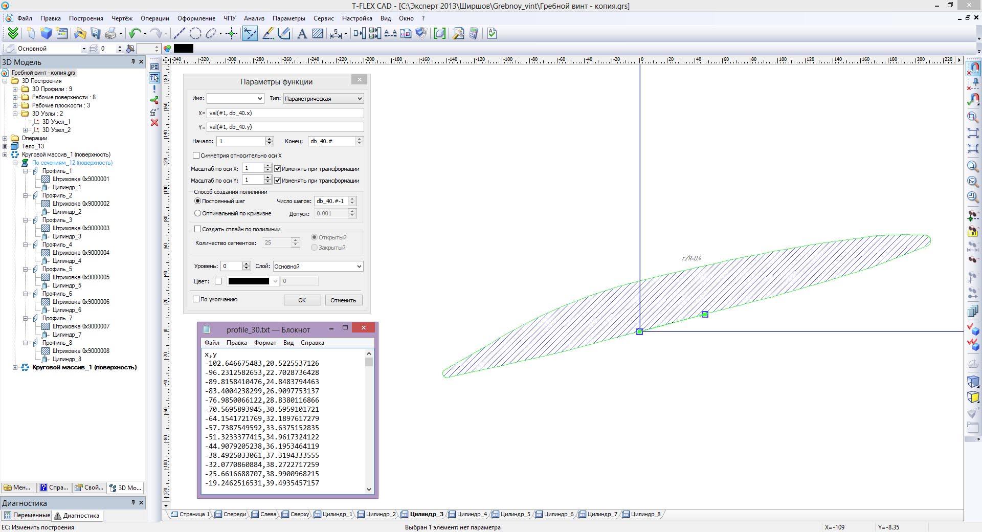 Development of software system for the production of marine equipment