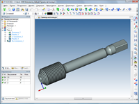  Program of Calculation of Geometrical Parameters of Chip-Free Thread Cutter and Thread Roller Integrated into T-FLEX CAD