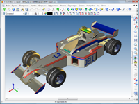  Formula 1 Bolide Model