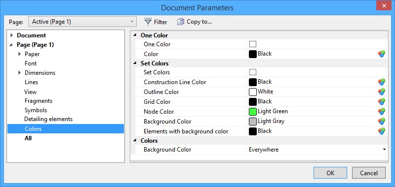 “Colors” Tab