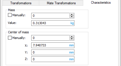 ParametersCharacteristics