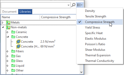 ParametersMaterialLibrary