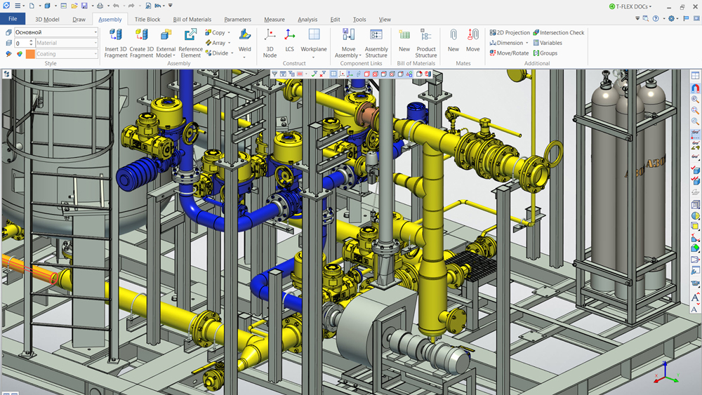 Fig. 11  In-depth development of the 3D model of the unit.