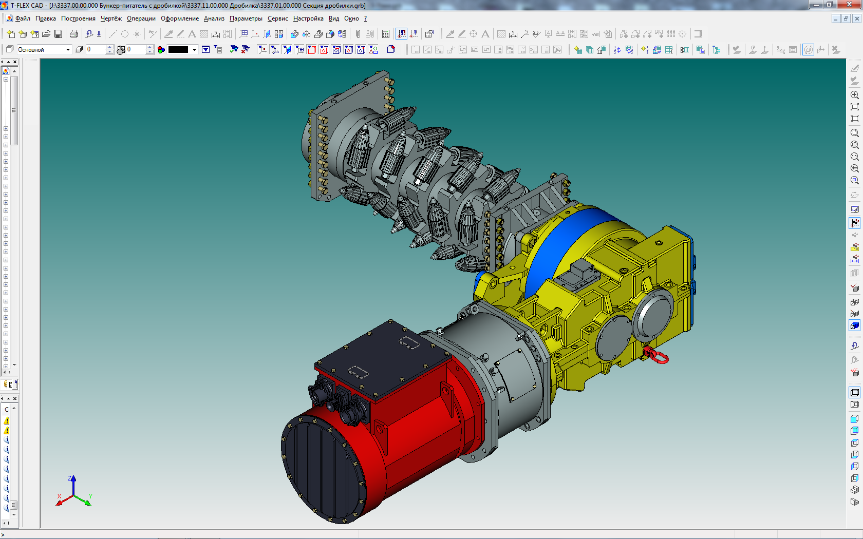 Development of software system for the production of marine equipment