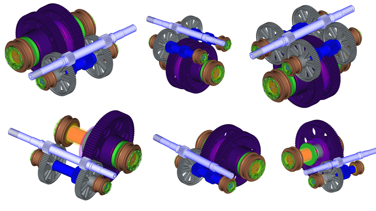 Parametric Double-Reduction Gear-Box