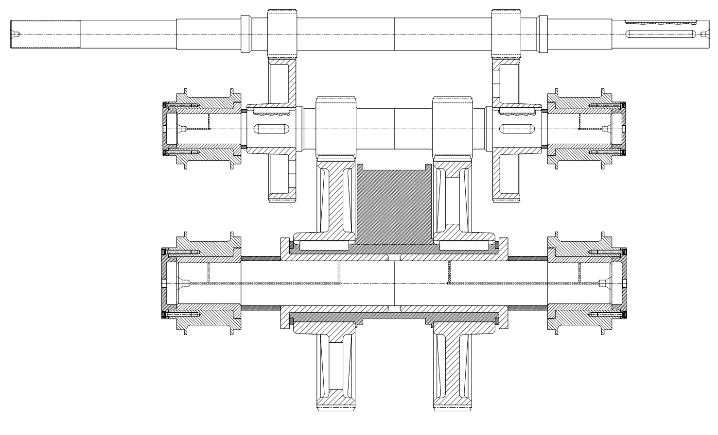 Parametric Double-Reduction Gear-Box