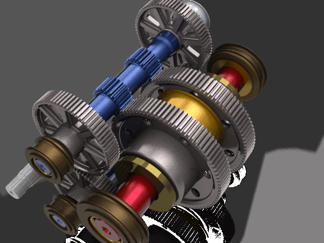 Parametric Double-Reduction Gear-Box