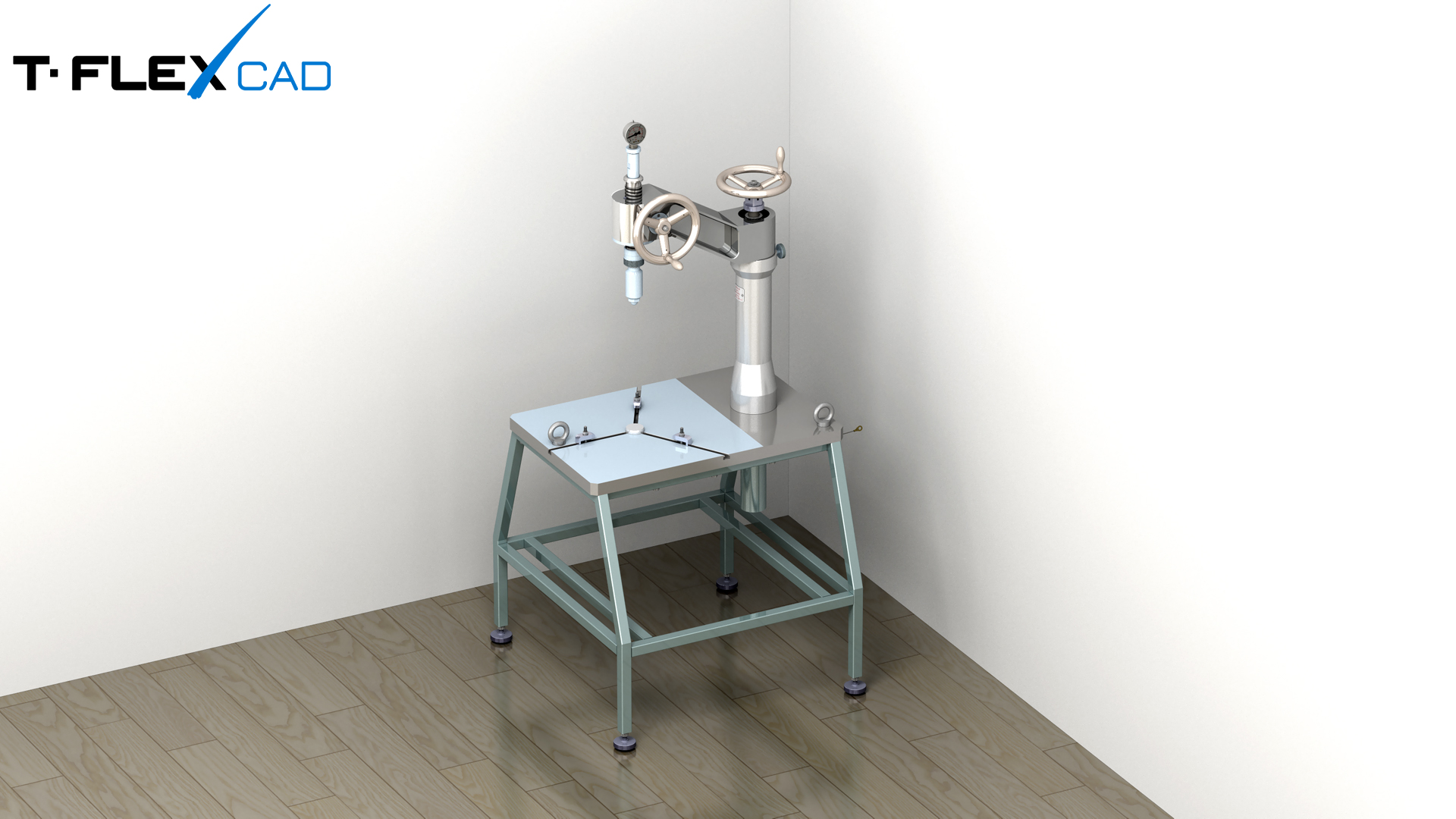Manual screw press Manual screw press