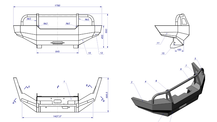 Bumper Drawing