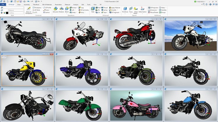 Catalogue of motorbik