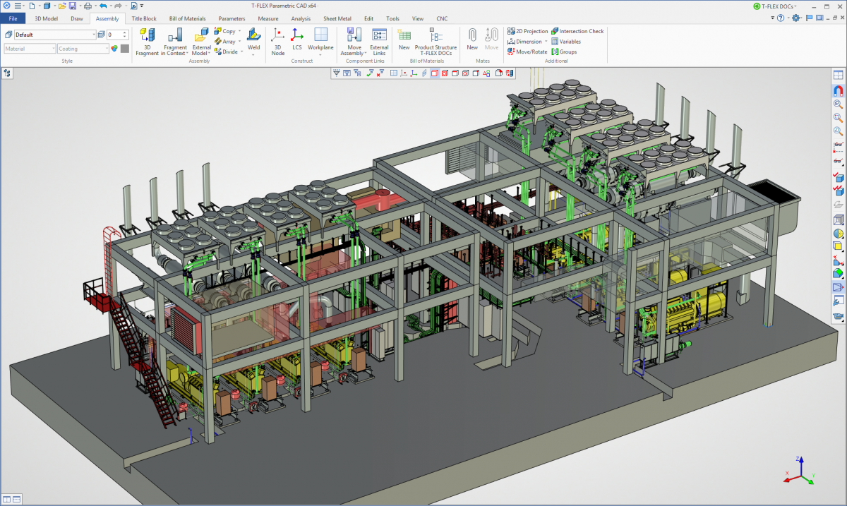 Gas and Diesel Power Station