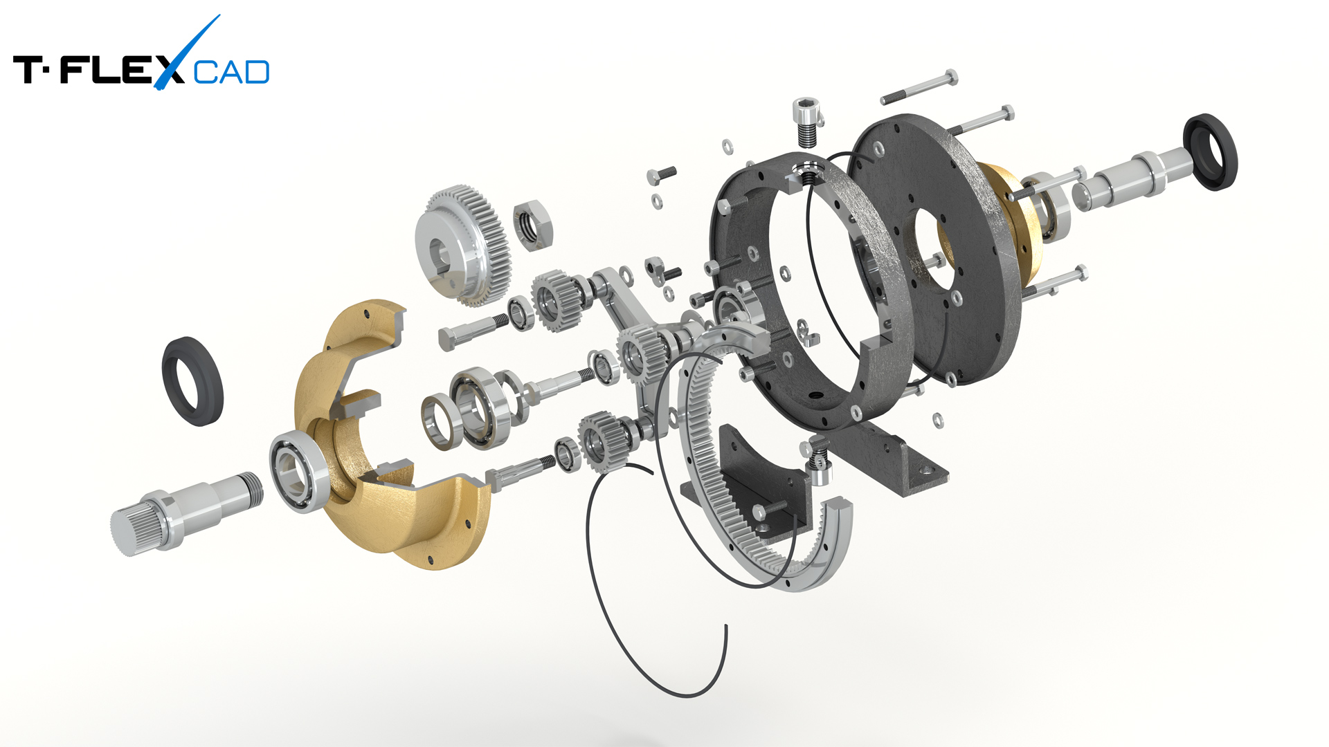 Planetary Gearbox Drawing Planetary Gearbox Drawing