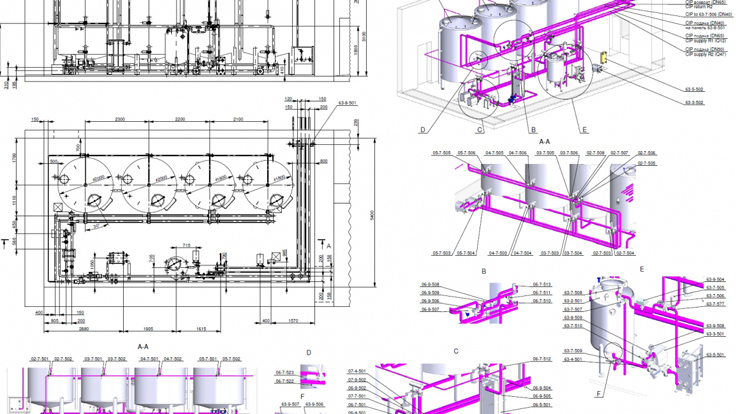 Plant Drawing CIP Station