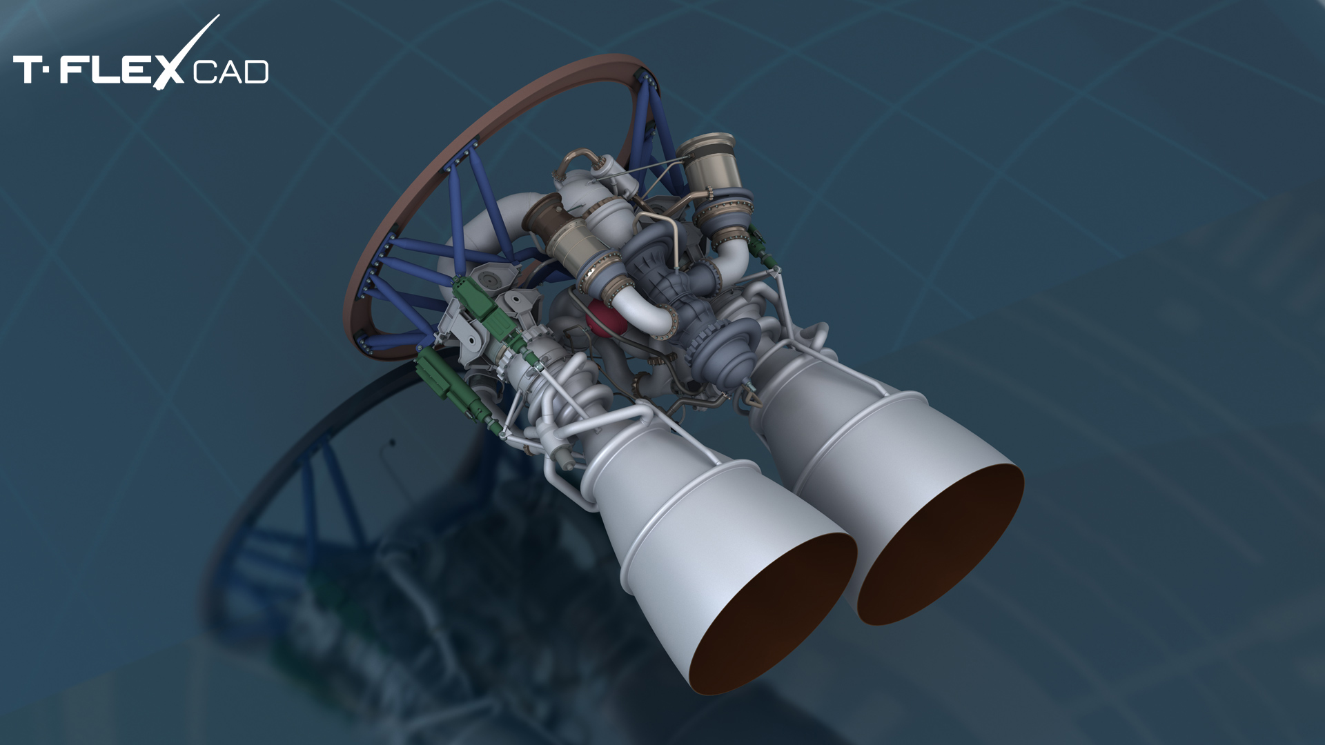 Aerospace - Rocket Engine RD 180
