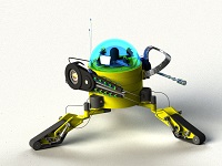 SRAV-01 Scout Robot All-terrain Vehicle