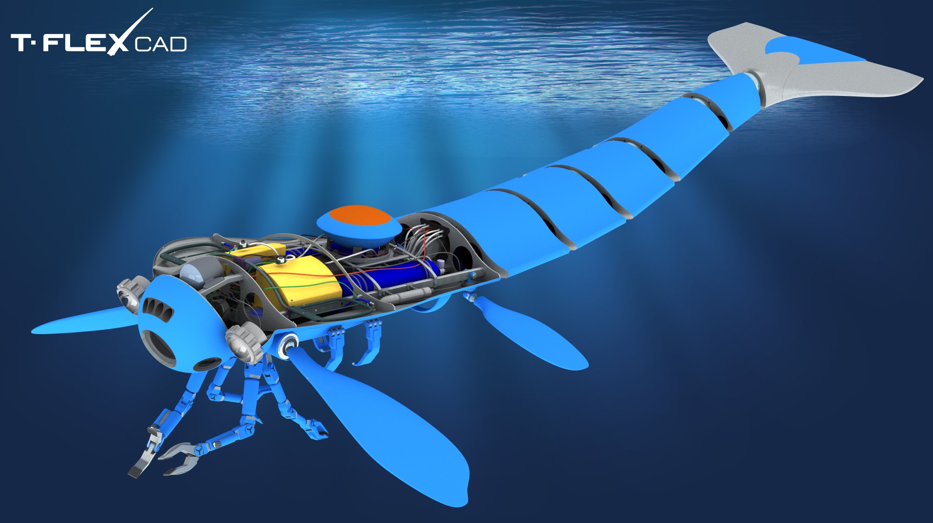 swimming robots swimming robots