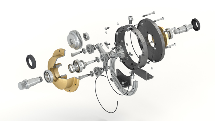 Planetary Gearbox Drawing